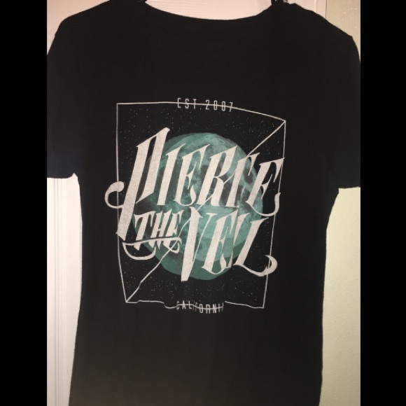 PIERCE THE VEIL MOON LOGO SHIRT GOOD CONDITION - Picture 1 of 3